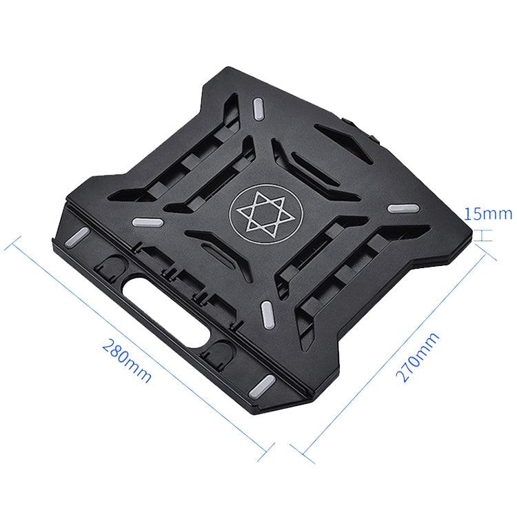 N31 Portable Laptop Bracket Liftable Computer Support Base, Colour: Black (Standard Version) - Computer & Networking by buy2fix | Online Shopping UK | buy2fix