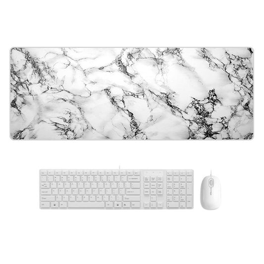 400x900x2mm Marbling Wear-Resistant Rubber Mouse Pad(Mountain Ripple Marble) - Mouse Pads by buy2fix | Online Shopping UK | buy2fix