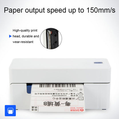 QIRUI 104mm Express Order Printer Thermal Self-adhesive Label Printer, Style:QR-488BT(UK Plug) - Consumer Electronics by buy2fix | Online Shopping UK | buy2fix