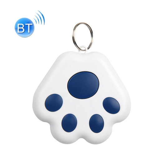 2 PCS HYC-09 Dog Paw Bluetooth Anti-Lost Device Pet Tracking Locator Keychain Smart Search Two-Way Alarm(Dark Blue) - Security by buy2fix | Online Shopping UK | buy2fix