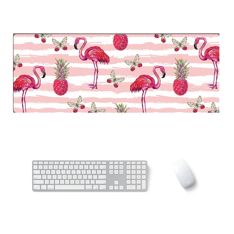 900x400x4mm Office Learning Rubber Mouse Pad Table Mat(1 Flamingo) - Mouse Pads by buy2fix | Online Shopping UK | buy2fix