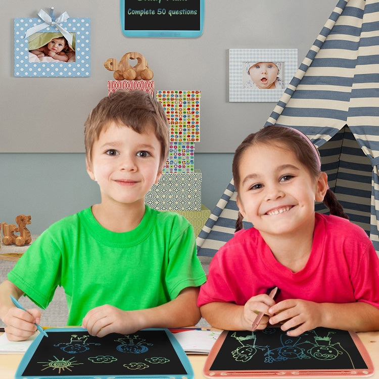 15inch Charging Tablet Doodle Message Double Writing Board LCD Children Drawing Board, Specification: Monochrome Lines (Black) - Consumer Electronics by buy2fix | Online Shopping UK | buy2fix