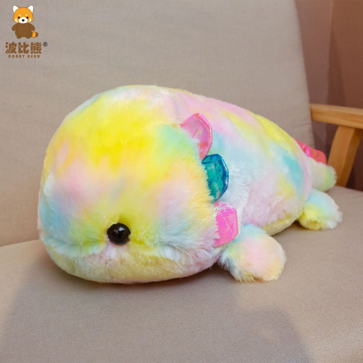 3 PCS Rainbow Color Doll Fish Plush Toy  55cm 0.4kg(Rainbow Yellow) - Soft Toys by buy2fix | Online Shopping UK | buy2fix