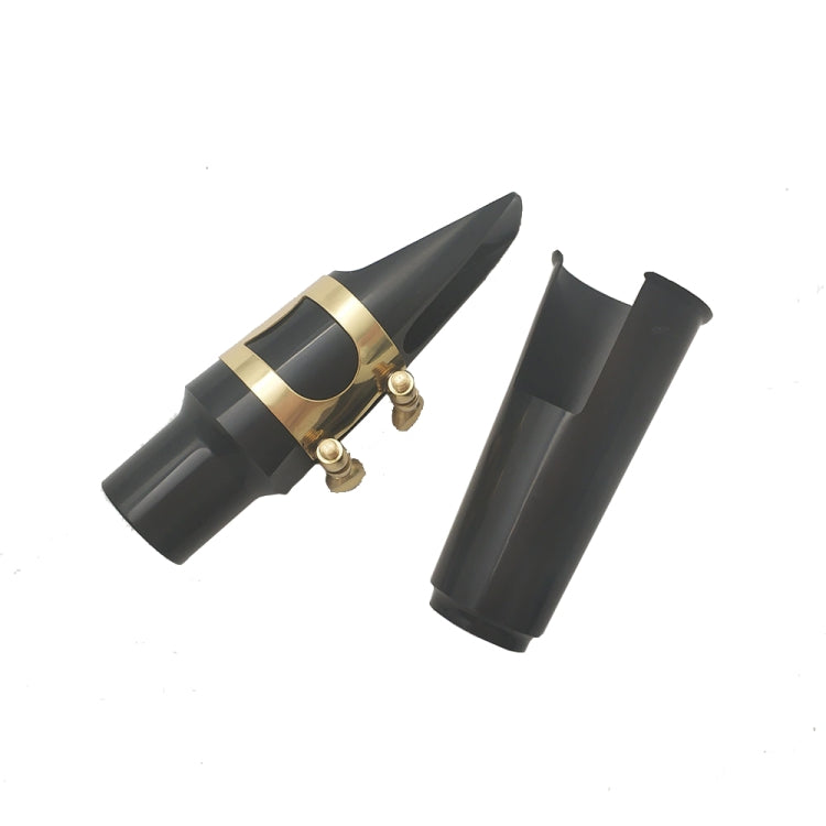 Saxophone Mouthpiece + Hat Clip Wind Instrument Accessories, Specification: Treble - Wind Instruments by buy2fix | Online Shopping UK | buy2fix