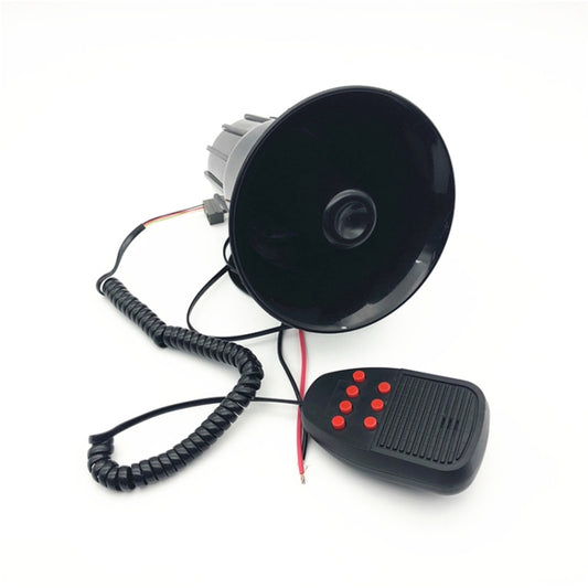 Car Speaker 7 Voice Circle 12V Motorcycle Speaker Alert Speaker - In Car by buy2fix | Online Shopping UK | buy2fix