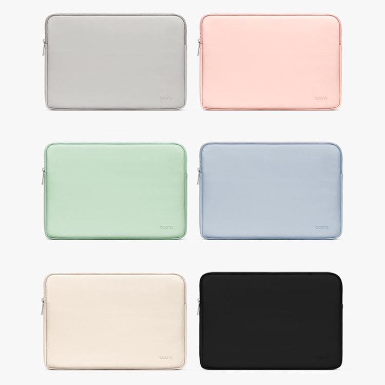 Baona BN-Q001 PU Leather Laptop Bag, Colour: Mint Green, Size: 13/13.3/14 inch - 14.1 inch by Baona | Online Shopping UK | buy2fix
