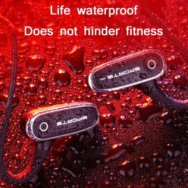 G68 Bone Conduction Bluetooth 5.0 Sports Waterproof Sweatproof Wireless Earphone(Red) - Sport Earphone by buy2fix | Online Shopping UK | buy2fix