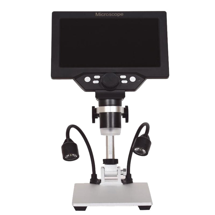 G1200D 7 Inch LCD Screen 1200X Portable Electronic Digital Desktop Stand Microscope(UK Plug Without Battery) - Consumer Electronics by buy2fix | Online Shopping UK | buy2fix