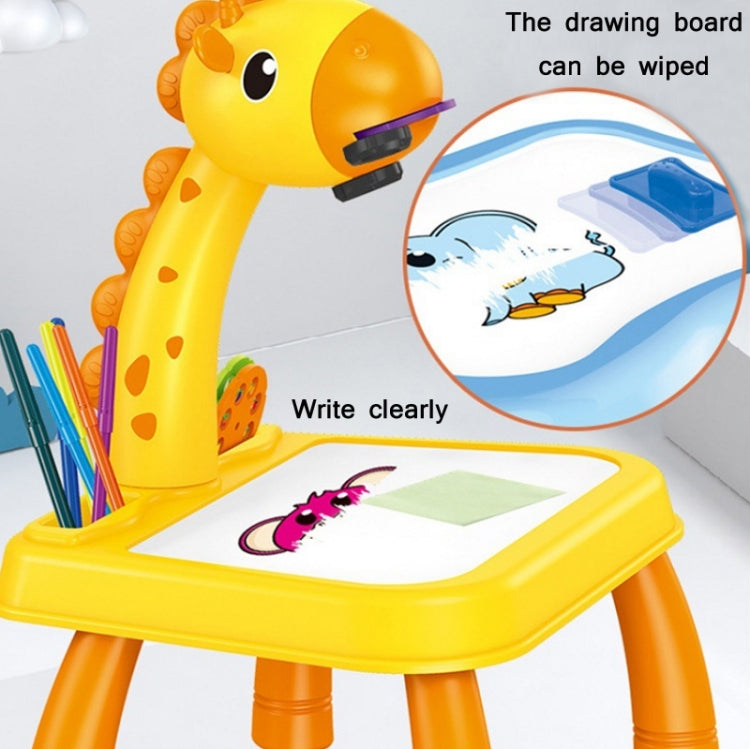 Children Multifunctional Projection Painting Toy Writing Board, wthout Watercolor Pen, Style: Pink (No Projection) - Drawing Toys by buy2fix | Online Shopping UK | buy2fix