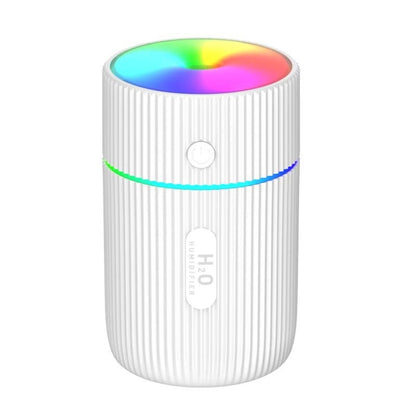 Colorful Cup Humidifier USB Mini Car Air Purifier(White) - Home & Garden by buy2fix | Online Shopping UK | buy2fix