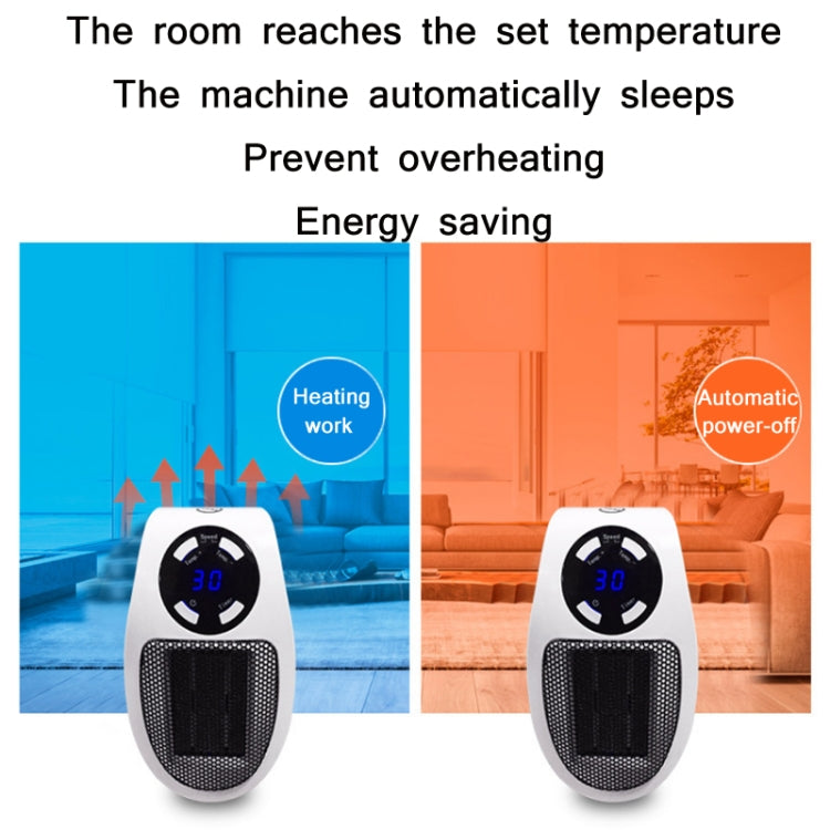 Household Multifunctional Intelligent Temperature Control Small Heater, Specification: US Plug - Consumer Electronics by buy2fix | Online Shopping UK | buy2fix