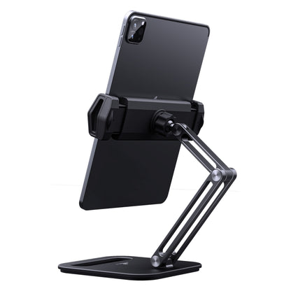 Boneruy P47 Tablet Computer Stand Desktop Mobile Phone Stand(Black) - Desktop Holder by BONERUY | Online Shopping UK | buy2fix