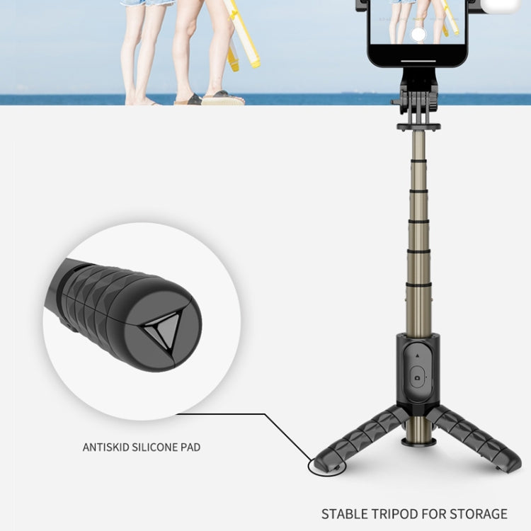 Mini Selfie Stick Integrated Multifunctional Bluetooth Selfie, Specification: Q10 68CM Without Fill Light - Consumer Electronics by buy2fix | Online Shopping UK | buy2fix