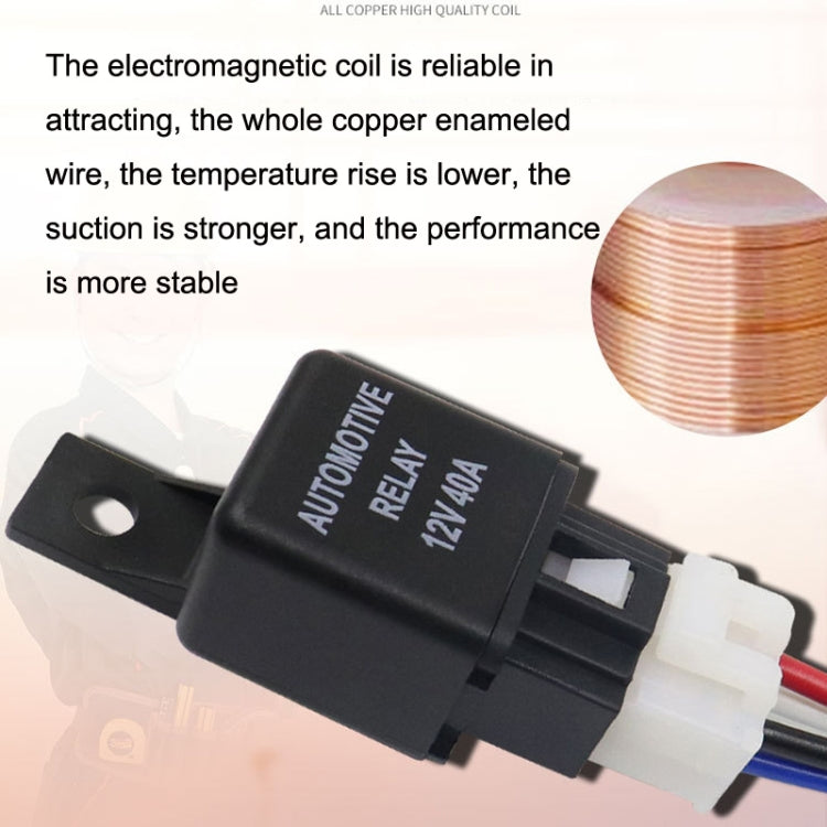 5 PCS 1031 Air Conditioner Fan Car Light Car Relay, Rated voltage: 12V - In Car by buy2fix | Online Shopping UK | buy2fix