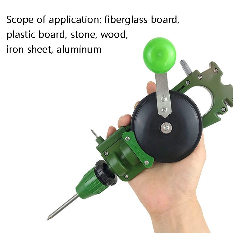 Hand-Operated Hole Puncher Glass Hand-Held Sharpener Household Tool - Abrasive Tools & Accessories by buy2fix | Online Shopping UK | buy2fix