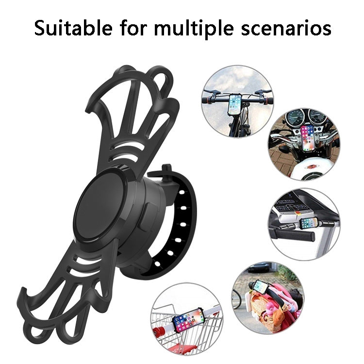 M-8 Multi-Functional 360 Rotating Bicycle Phone Frame(Black) - Outdoor & Sports by buy2fix | Online Shopping UK | buy2fix