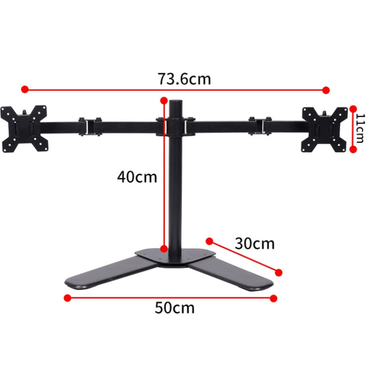 Desktop Lifting Monitor Stand Bracket Dual Screen Desk Base - Consumer Electronics by buy2fix | Online Shopping UK | buy2fix