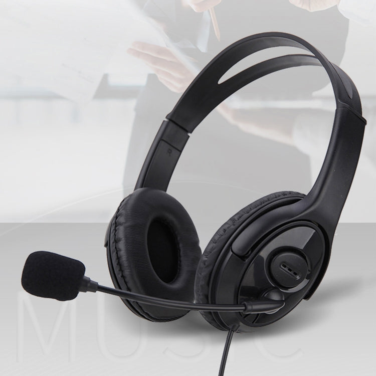 Soyto SY493MV Gaming Computer Teaching Office Mute Headset(Black) - Multimedia Headset by Soyto | Online Shopping UK | buy2fix