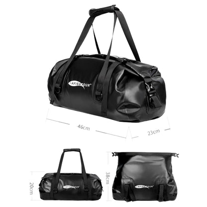 AFISHTOUR FW2066 20L Outdoor Sports Bike Rear Rack Bag(Black) - Bicycle Bags by AFISHTOUR | Online Shopping UK | buy2fix