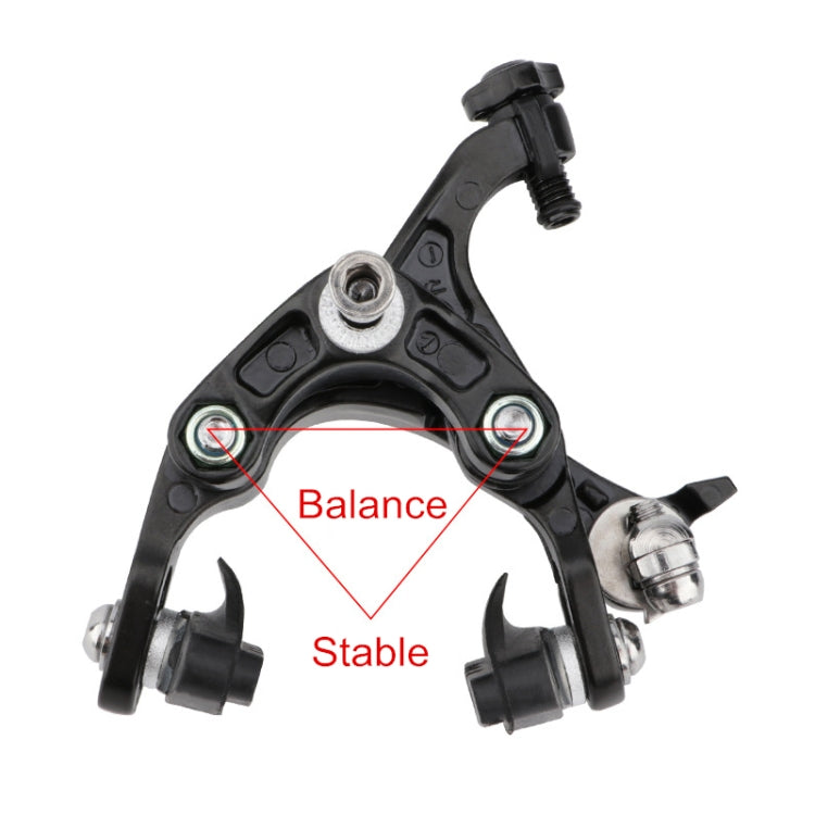 Meroca Bicycle Aluminum Alloy C Brake, Color: Black Single Front - Bicycle Brake Parts by MEROCA | Online Shopping UK | buy2fix