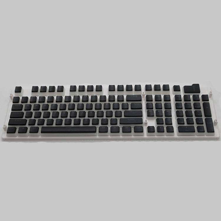 Pudding Double-layer Two-color 108-key Mechanical Translucent Keycap(Black) -  by buy2fix | Online Shopping UK | buy2fix