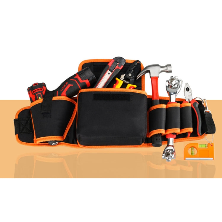 Onkel.J Electrician Waist Bag Canvas Multifunctional Tool Bag , Series: B Type - Storage Bags & Boxes by buy2fix | Online Shopping UK | buy2fix