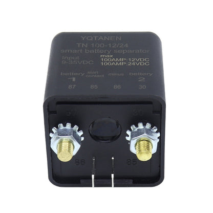 YQTANEN Small Volume Wide Voltage Dual Battery Isolator, Current: 200A - In Car by buy2fix | Online Shopping UK | buy2fix