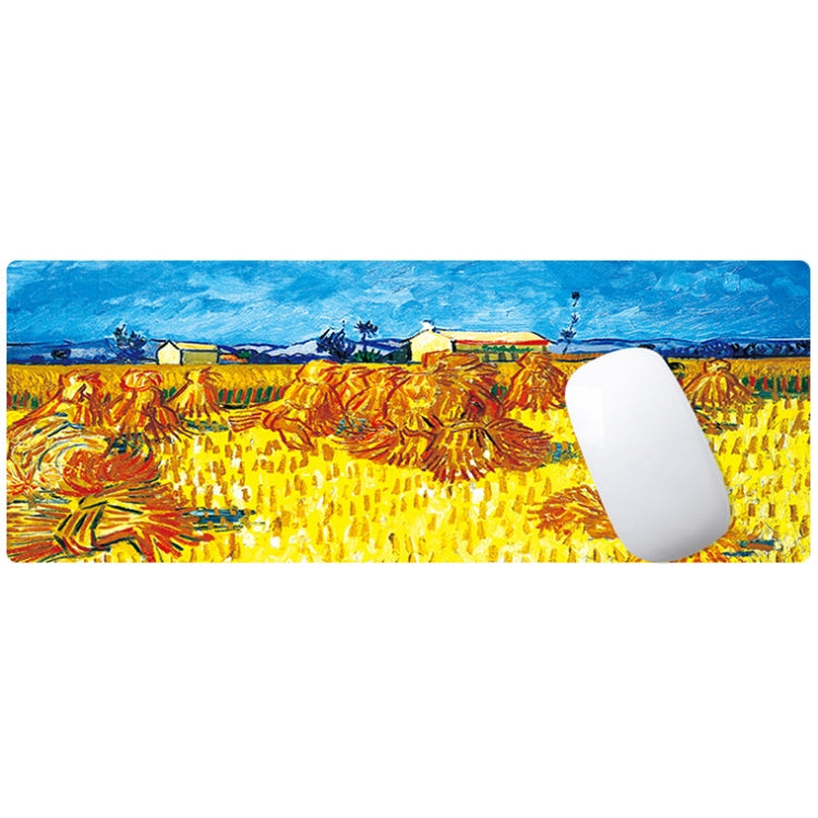 400x900x3mm Locked Am002 Large Oil Painting Desk Rubber Mouse Pad(Carriage) - Mouse Pads by buy2fix | Online Shopping UK | buy2fix