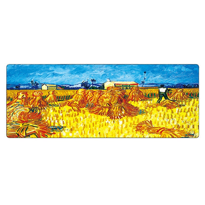 400x900x4mm Locked Am002 Large Oil Painting Desk Rubber Mouse Pad(Scarecrow) - Mouse Pads by buy2fix | Online Shopping UK | buy2fix