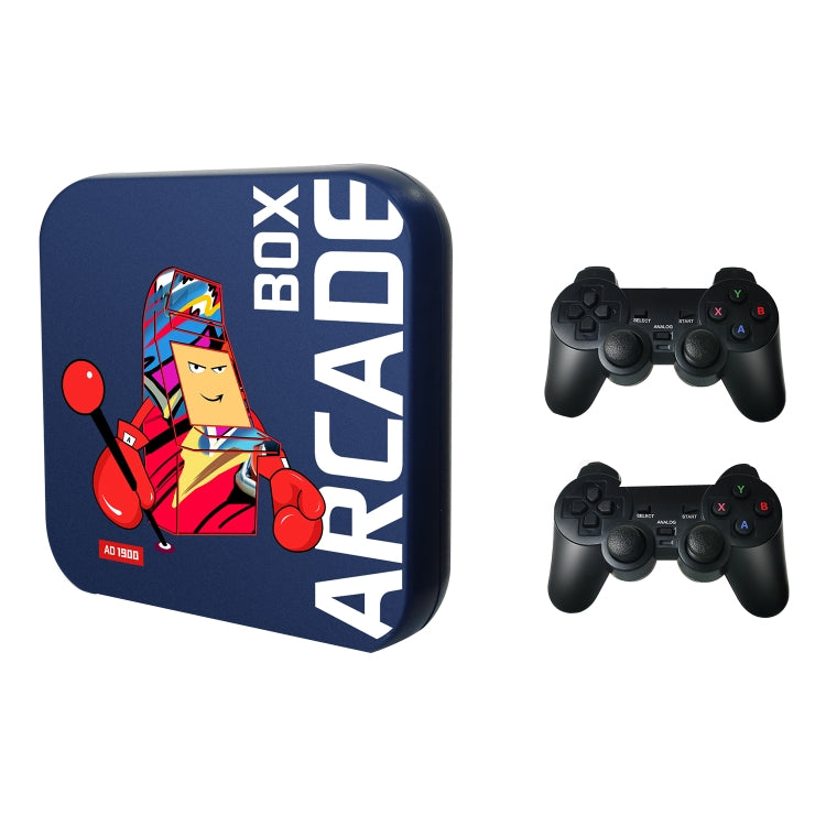 Arcade Box 128G Wireless Video Game Machine Box 4K HD Display For PS1/PSP/N64/DC, EU Plug - Pocket Console by buy2fix | Online Shopping UK | buy2fix