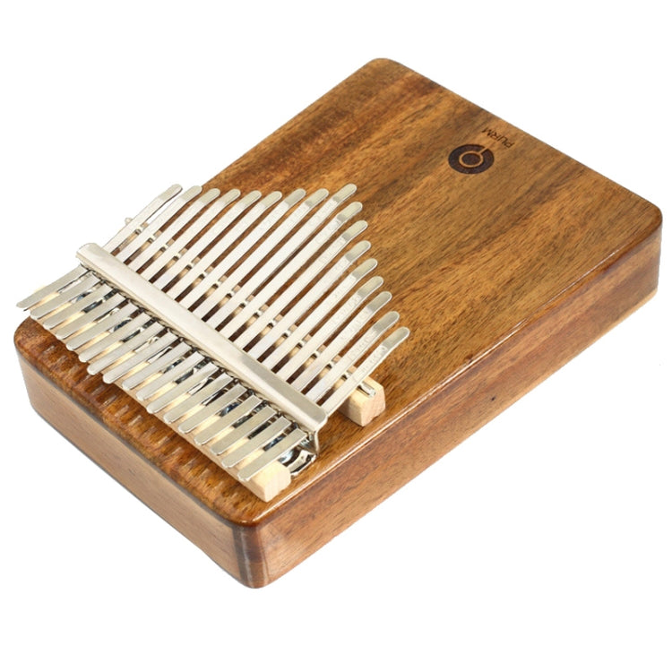 PURM Kalimba Thumbs Piano Beginner Piano Portable Musical Instrument, Color: 17 Tone Mahogany - Keyboard Instruments by buy2fix | Online Shopping UK | buy2fix