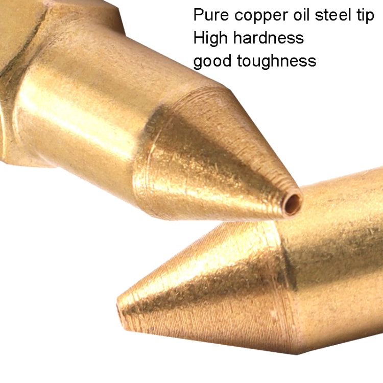 50 PCS Butter Machine Head Copper Universal Steel Tip Pneumatic Oil Grease Nipple - In Car by buy2fix | Online Shopping UK | buy2fix