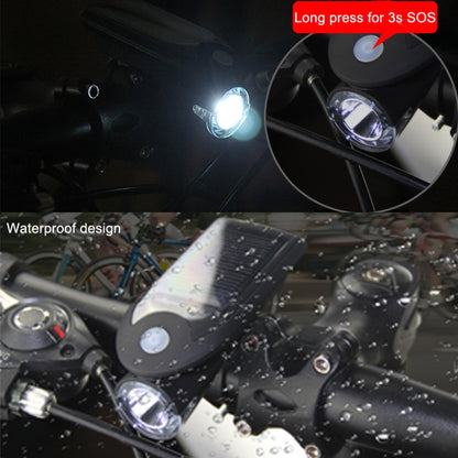 Bicycle Solar Headlight Positioning Device(Human Vibration Alarm) - Headlights by buy2fix | Online Shopping UK | buy2fix