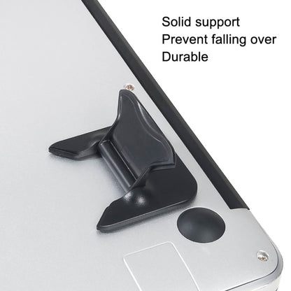 Portable Folding Notebook Computer ABS Bracket(Black) - Computer & Networking by buy2fix | Online Shopping UK | buy2fix