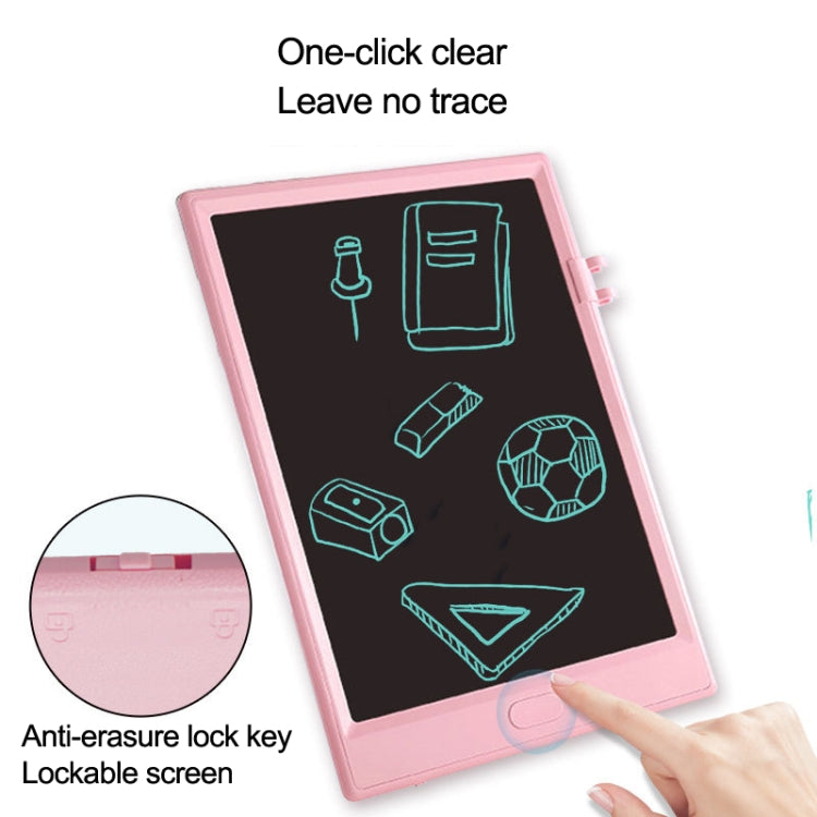 10 inch LCD Writing Board Children Hand Drawn Board, Style: Light Pink Colorful - Consumer Electronics by buy2fix | Online Shopping UK | buy2fix