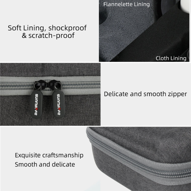 Sunnylife Drone Protective Storage Bag for DJI Mini 3 Pro,Style: Can Hold 6 Battery Bag - DJI & GoPro Accessories by Sunnylife | Online Shopping UK | buy2fix