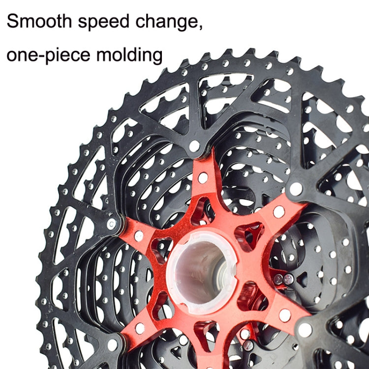 VG Sports Split Mountain Bike Lightweight Cassette Flywheel, Style: 9 Speed 42T (Silver) - Outdoor & Sports by VG Sports | Online Shopping UK | buy2fix