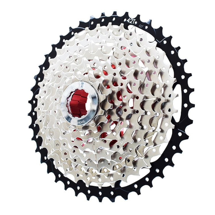 VG Sports Split Mountain Bike Lightweight Cassette Flywheel, Style: 8 Speed 42T (Silver) - Bicycle Chains & Rounds by VG Sports | Online Shopping UK | buy2fix