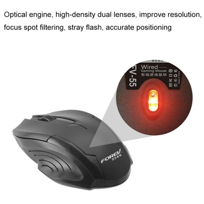 FV-55 Wired Business Optical Mouse - Wired Mice by buy2fix | Online Shopping UK | buy2fix