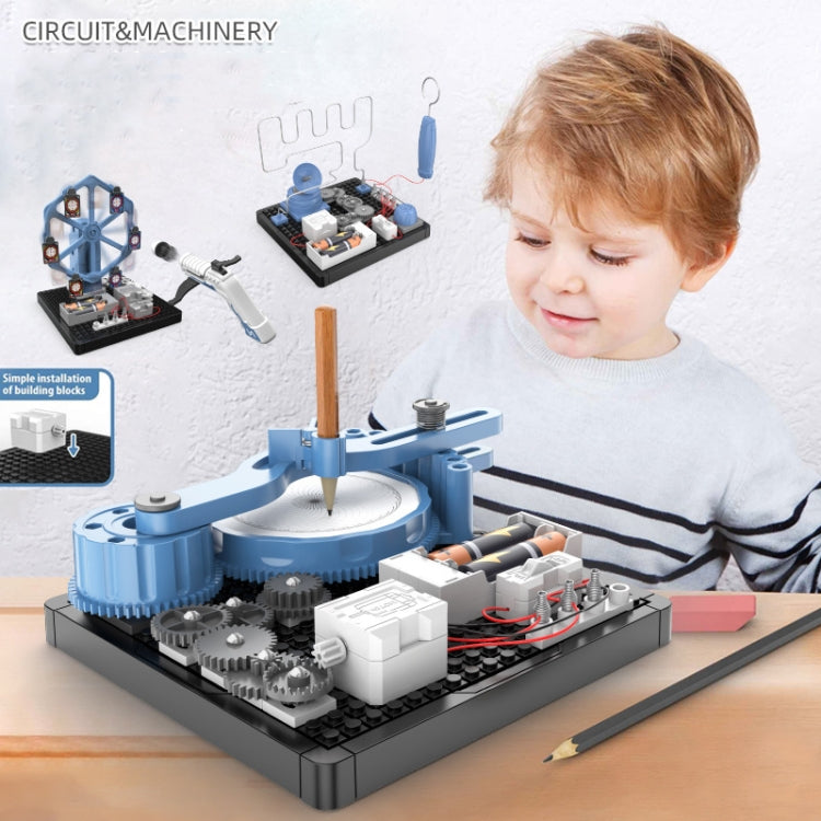 Self-assembled DIY Electromagnetic Maze Toy Circuit Mechanical Toys(DL0101 Drawing Instrument) - DIY Developmental Toys by buy2fix | Online Shopping UK | buy2fix