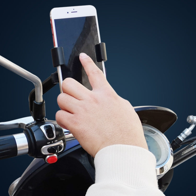 YY02 Bicycle Motorcycle Electric Vehicle Universal Mobile Phone Holder, Style: Car Handle Model - Outdoor & Sports by buy2fix | Online Shopping UK | buy2fix