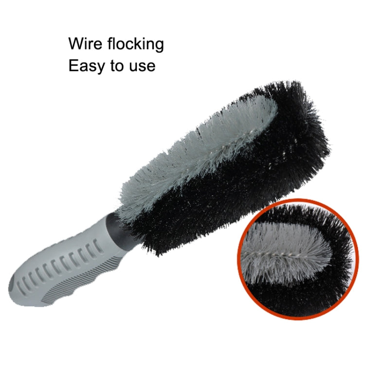 3 PCS Car Tire Brush Carpet Foot Pad Brush, Style: DM-118 Double Twisted Wire Brush - In Car by buy2fix | Online Shopping UK | buy2fix