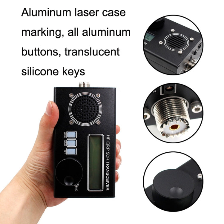 Mini 8 Band SSB/CW QRP Transceiver For Ham Radio, Style: Host+Hand Mi - Consumer Electronics by buy2fix | Online Shopping UK | buy2fix