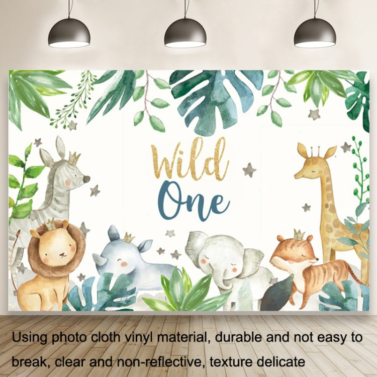 MDM07470 1.5m x 1m Animal Forest Cartoon Birthday Party Banquet Decoration Photo Background Cloth - Camera Accessories by buy2fix | Online Shopping UK | buy2fix