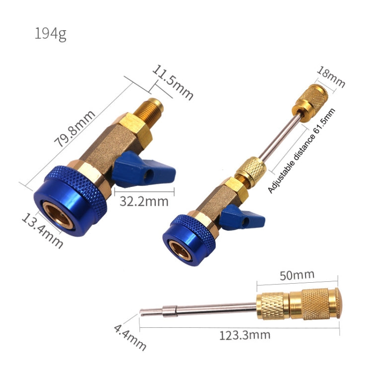 Automobile Air Conditioning Pipe Valve Core Disassembly Tool(Low Pressure) - In Car by buy2fix | Online Shopping UK | buy2fix