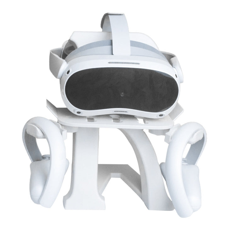 For Oculus Quest 2 /Pico 4 /Pro VR Headset Display Stand Holder Mount(White) - Consumer Electronics by buy2fix | Online Shopping UK | buy2fix