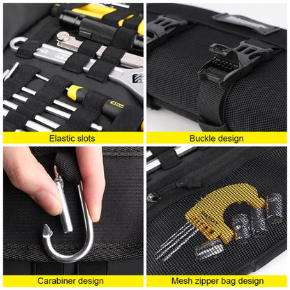 Rhinowalk MT103 Motorcycle Maintenance Tool Storage Bag Portable Repair Kit Bag(Black) - In Car by Rhinowalk | Online Shopping UK | buy2fix