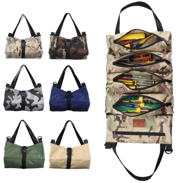 WESSLECO Oxford Cloth Electrical Hardware Hanging Tool Storage Bag(CP Camouflage) - Storage Bags & Boxes by WESSLECO | Online Shopping UK | buy2fix