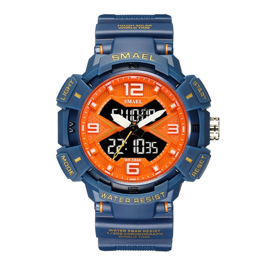 SMAEL 8076 Outdoor Night Light Mountain Climbing Men Sports Watch(Moran) - Sport Watches by SMAEL | Online Shopping UK | buy2fix