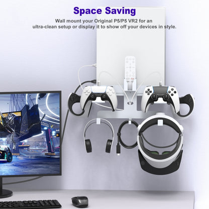For PS5 / PS VR2 Series JYS JYS-P5163 Helmet Headset Host Handle Storage Rack - Holder by JYS | Online Shopping UK | buy2fix